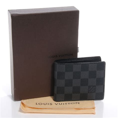 louis vuitton graphite wallet replica|louis vuitton wallet used.